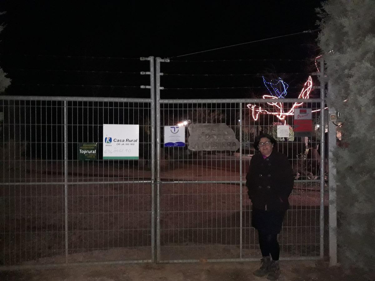 Hotel Rural La Cimbarra Aldeaquemada Bagian luar foto